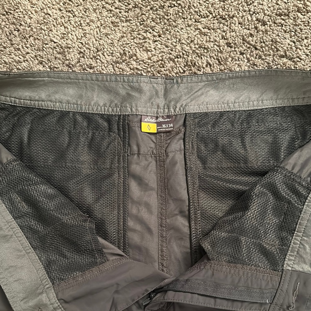 Eddie Bauer dark grey Cargo Pants - Picture 7 of 9